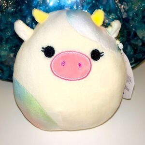 Cow Squishmallows 4.5” New Candess